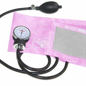 ESFIG ANERÓIDE NYLON FECHO VELCRO SEM ESTETO ROSA