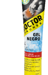 GEL NEGRO PARA MASSAGEM DOCTOR PAUHER