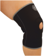 JOELHEIRA DE NEOPRENE LONGA COM ORIFÍCIO PAUHER SUPPORT