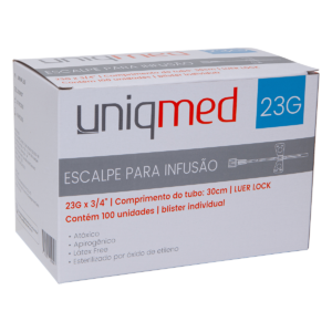 ESCALPES PARA INFUSÃO 23G