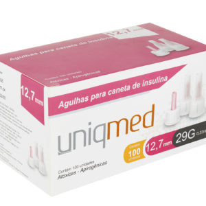 AGULHAS PARA CANETA DE INSULINA 12,7MMX29G
