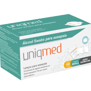 ÁLCOOL SWABS PARA ASSEPSIA