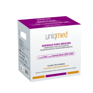 SERINGA INSULINA (BLISTER) - 0,3ML 5MM