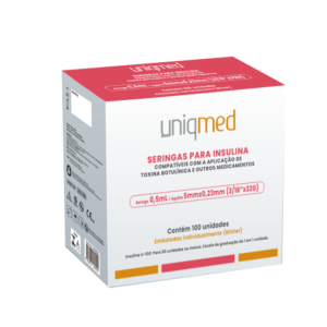 SERINGA INSULINA (BLISTER) - 0,5ML 5MM